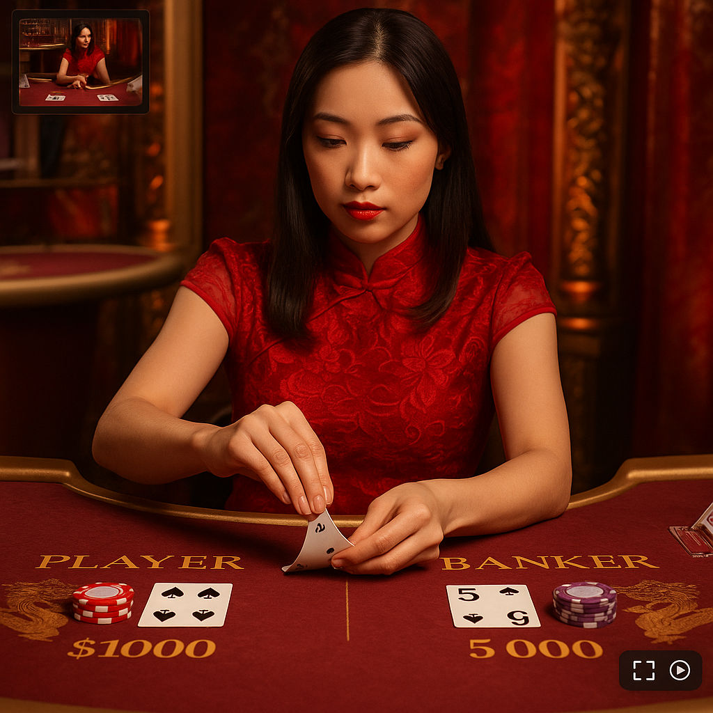 Slottio - Live Baccarat - Evolution Gaming
