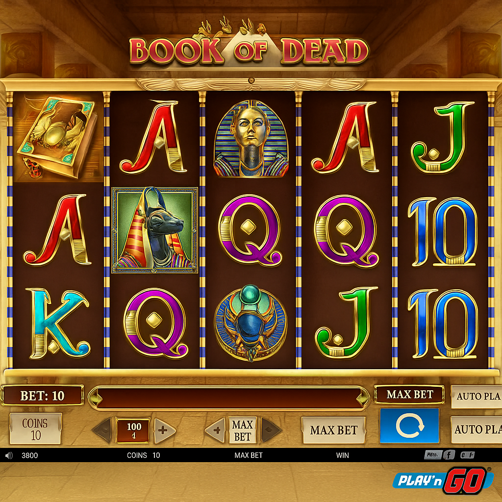 Slottio - Book of Dead Slot Game - Netherlands Online Casino