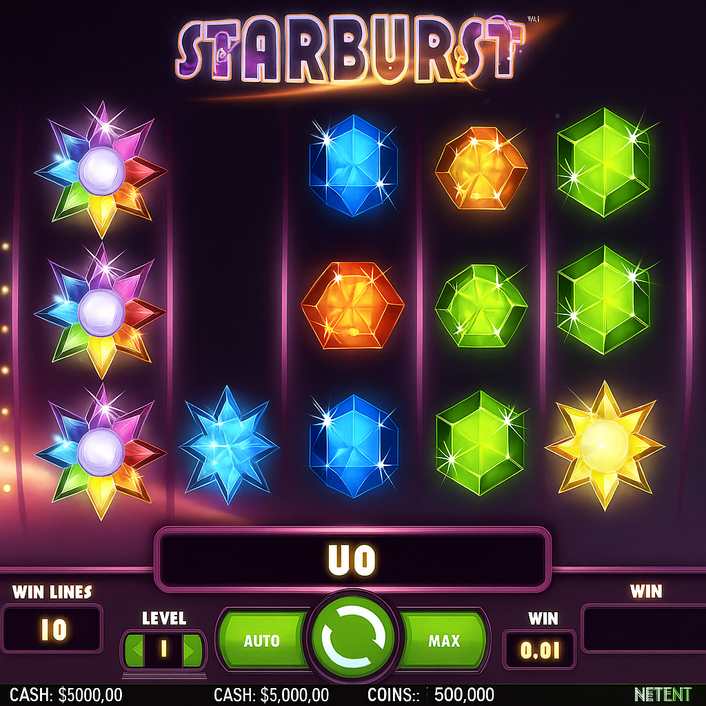 Slottio - Starburst Slot Game - Netherlands Online Casino