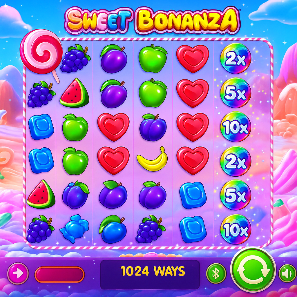 Slottio - Sweet Bonanza Slot Game - Pragmatic Play